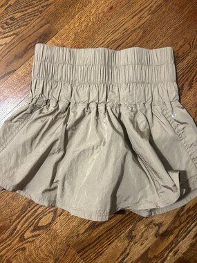 Free People The Way Home Run Shorts Clay X-SMALL